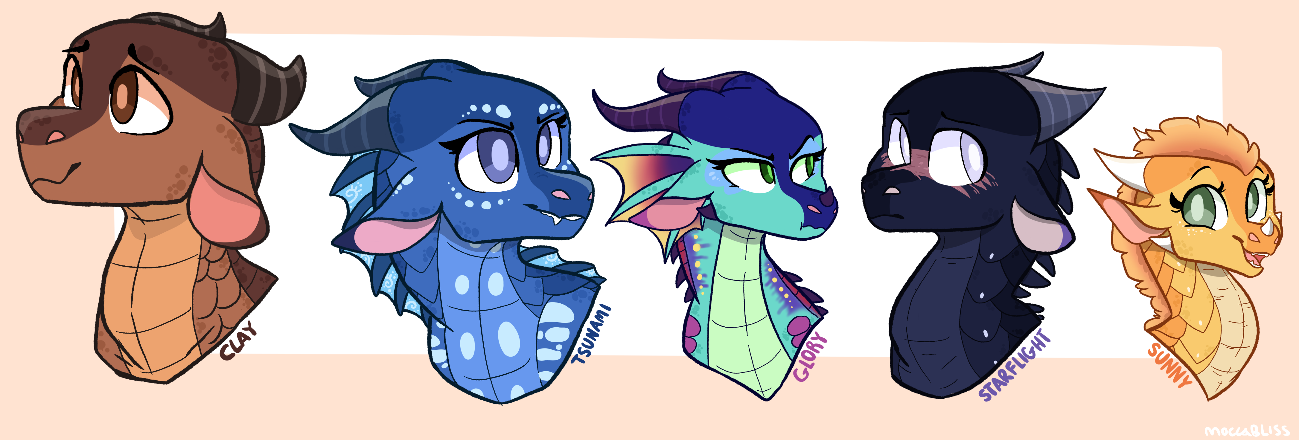 The Dragonets Of Destiny by MoccaBliss on DeviantArt
