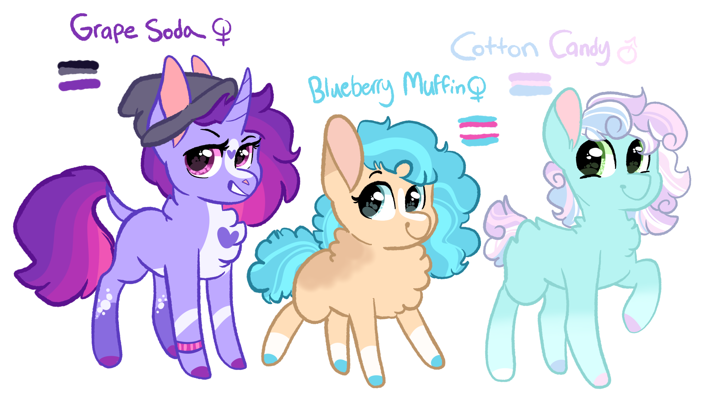 Moccabliss Blue Raspberry LyraBon next gens by MoccaBliss on DeviantArt