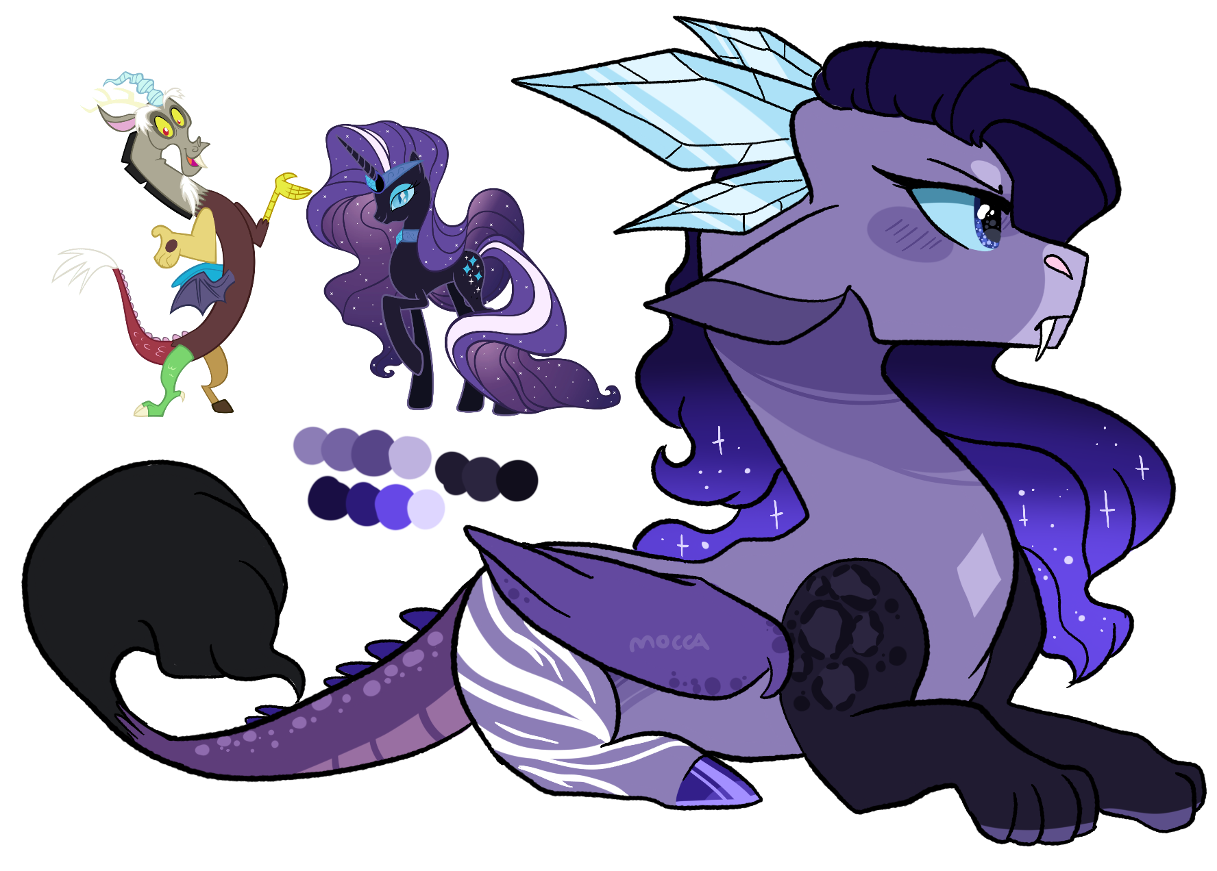 Custom:Nightmare Rarity x Discord by MoccaBliss on DeviantArt