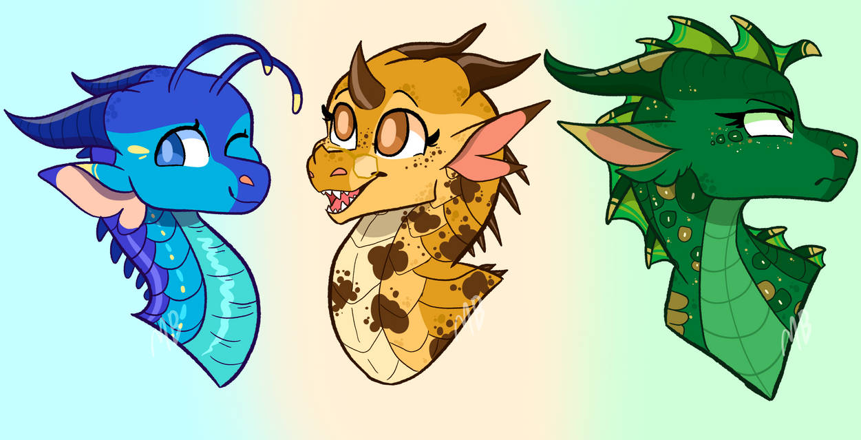 Moccabliss Blue Raspberry The Three Lost by MoccaBliss on DeviantArt
