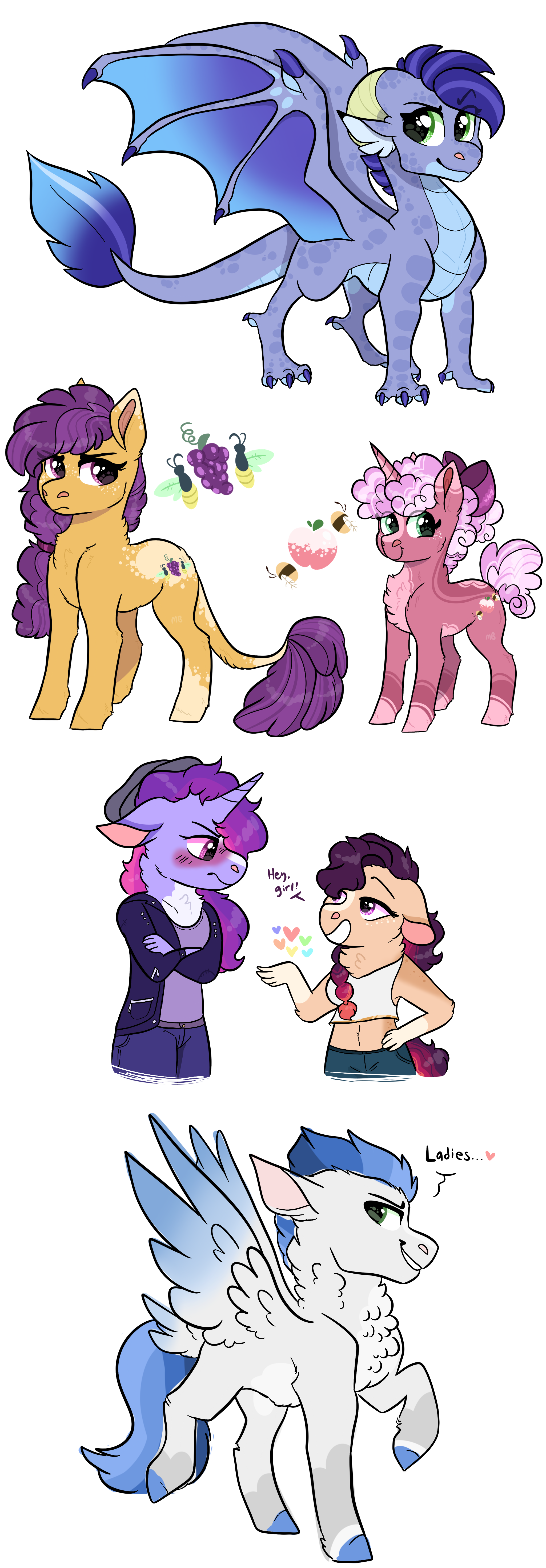 Moccabliss Blue Raspberry Monday Doodles by MoccaBliss on DeviantArt