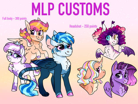 MLP Customs - closed