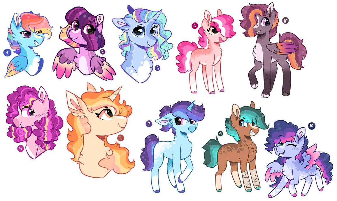 last batch of the year - closed by MoccaBliss on DeviantArt
