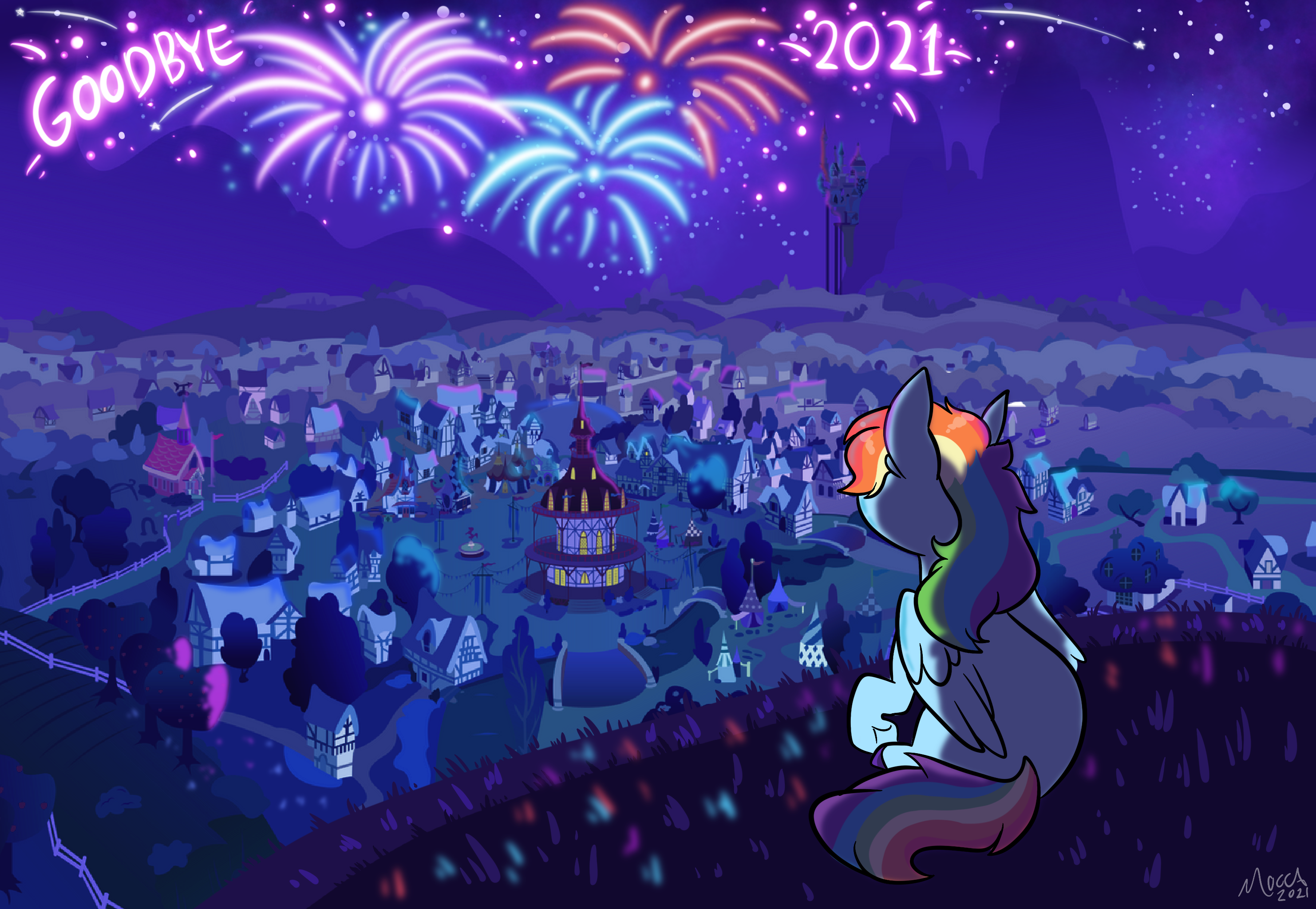 Goodbye 2021! by MoccaBliss on DeviantArt