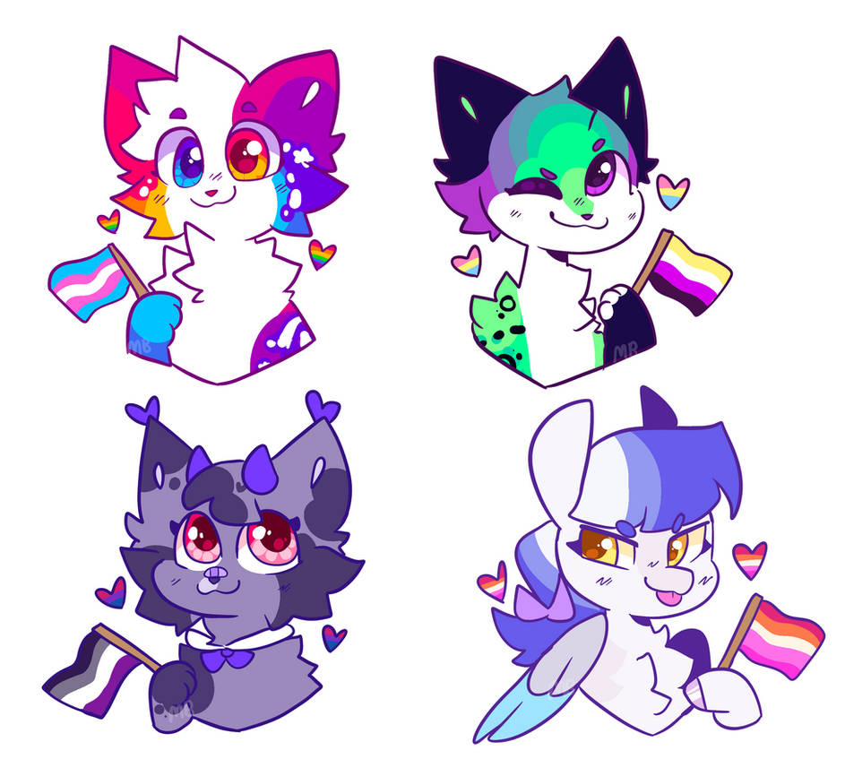 Pride Ocs by MoccaBliss on DeviantArt