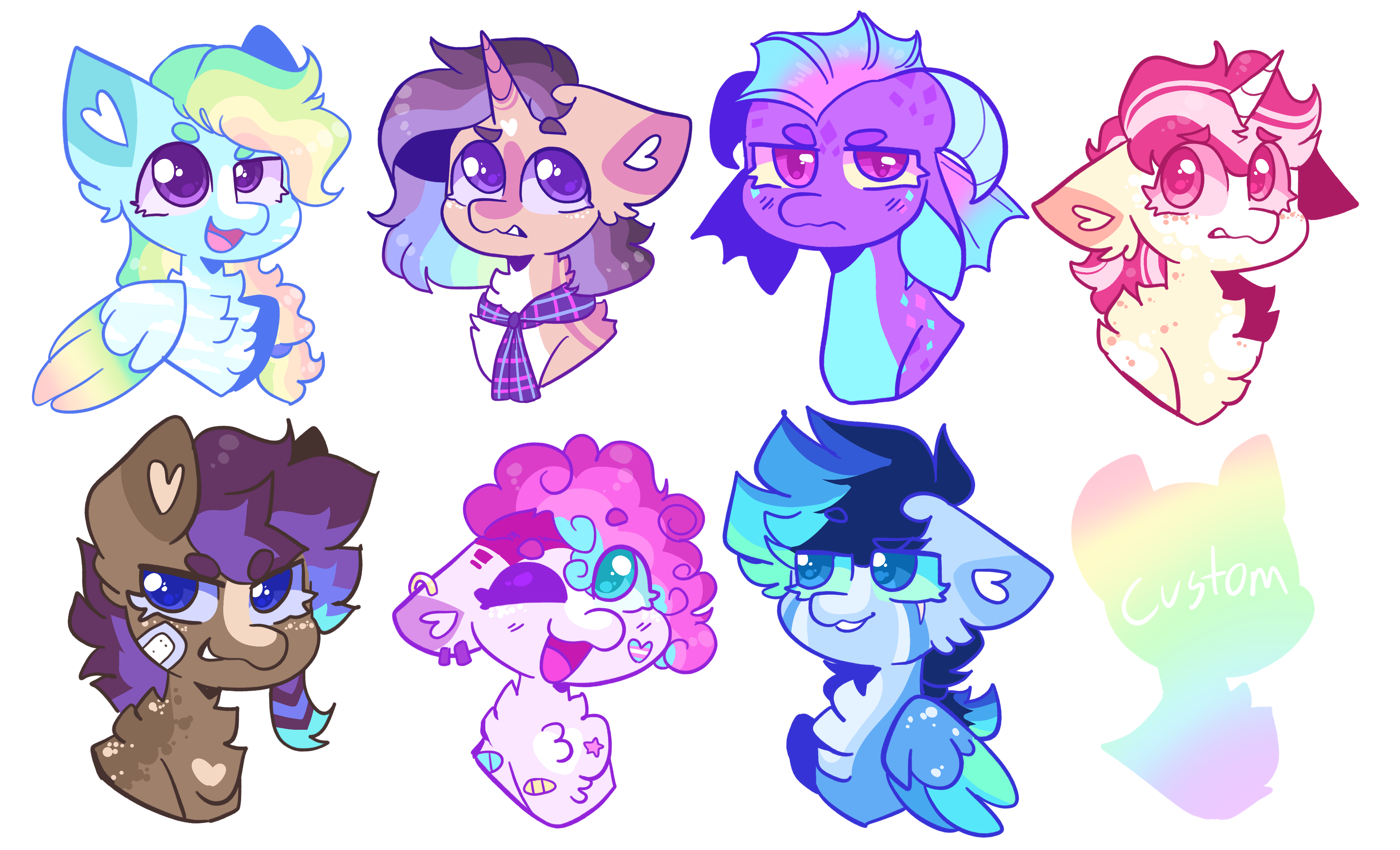(READ THE DESCRIPTION) Random Adopts - Open 2/8 by MoccaBliss on DeviantArt