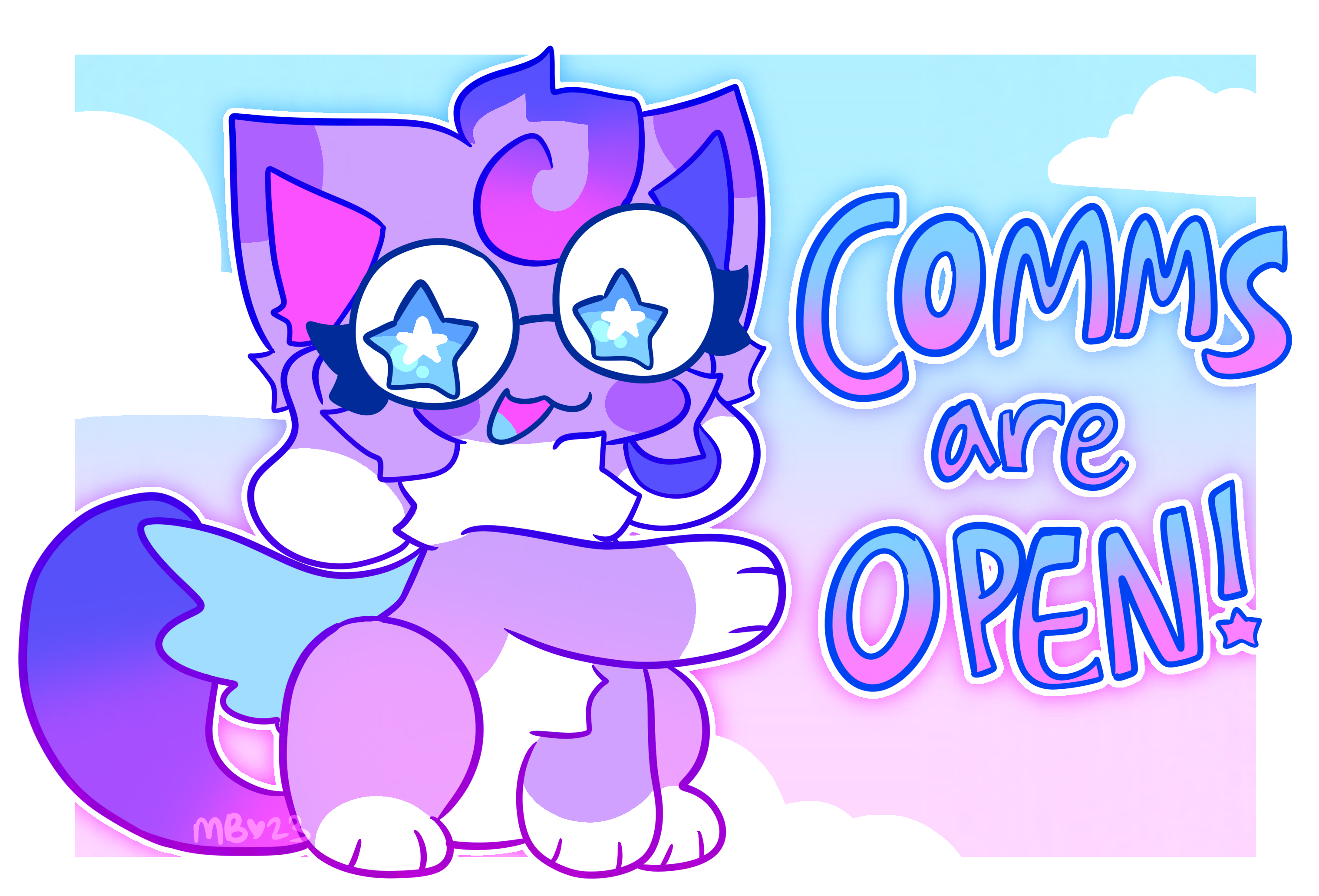 Moccabliss Blue Raspberry Comms r open!! (link in description) by MoccaBliss on DeviantArt