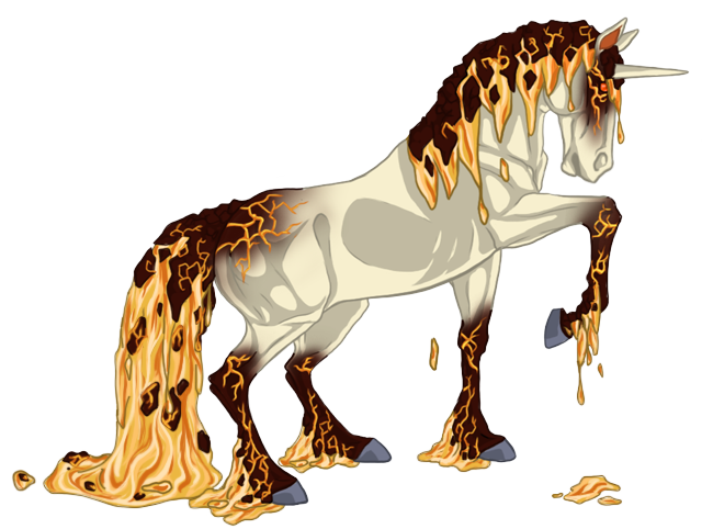 Furred Magma Rapidash