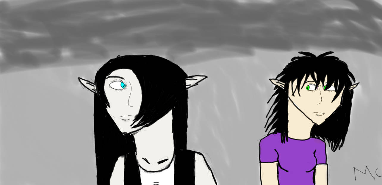 Sisters by madamcreepypasta on DeviantArt