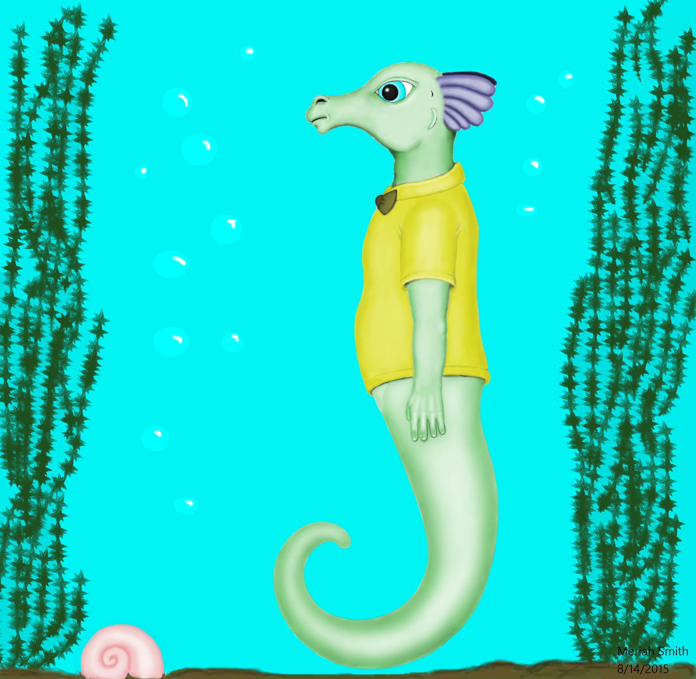 Seahorse Cartoon Character Reference by CherokeeGal1975 on DeviantArt Seahorse Cartoon Character Reference by CherokeeGal1975 on DeviantArt