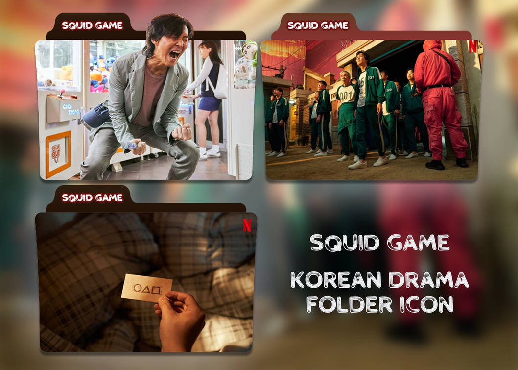 Squid Game Netflix folder icon by raid2000abs on DeviantArt