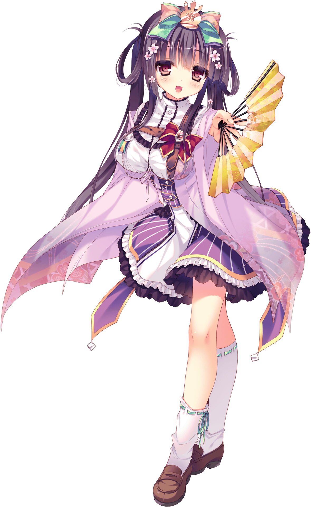 Personaje Femenino Con Pelo Negro by nasuki18 on DeviantArt