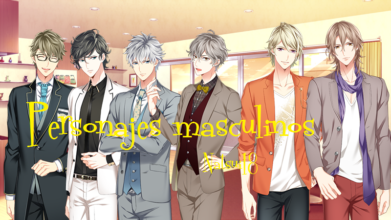 Personajes masculinos de shades of sadist otome by nasuki18 on DeviantArt