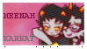 Meenah X Karkat Stamp Mk. 2 by ProudTortoise