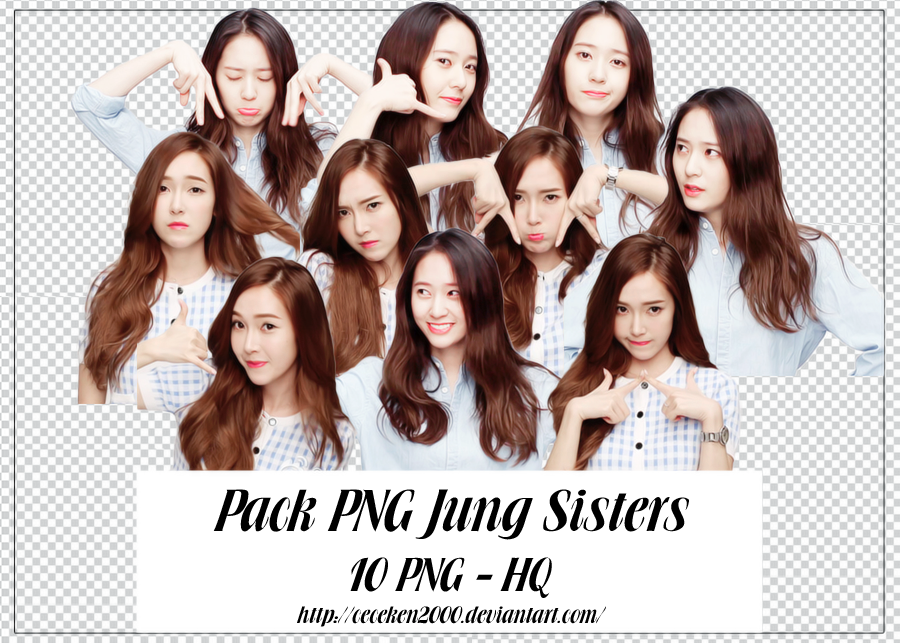 PACK PNG #37: Jung Sisters