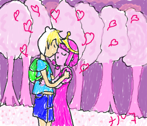 Love in the cotton candy forest