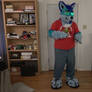 FurryBlueNaki Fursuit Testing [Video]