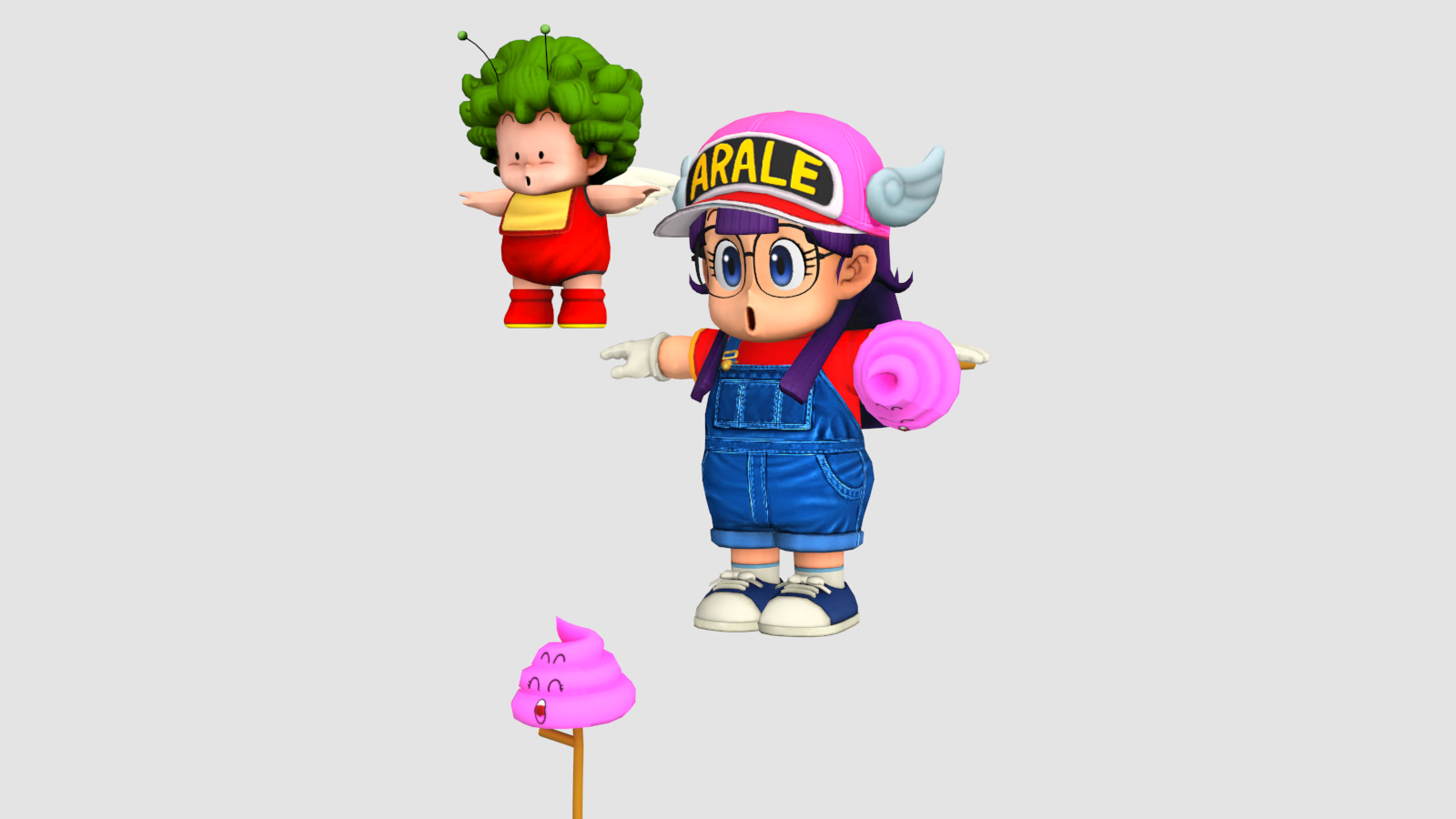 Arale Norimaki - Rigged by JosouKitsune on DeviantArt