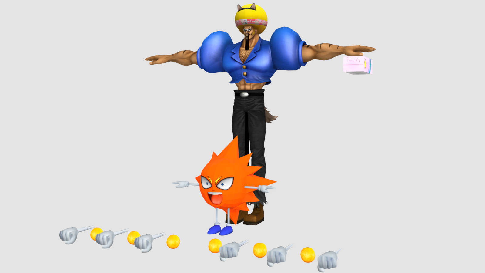 Bobobo Bo Bo Bobo Rigged By Josoukitsune On Deviantart