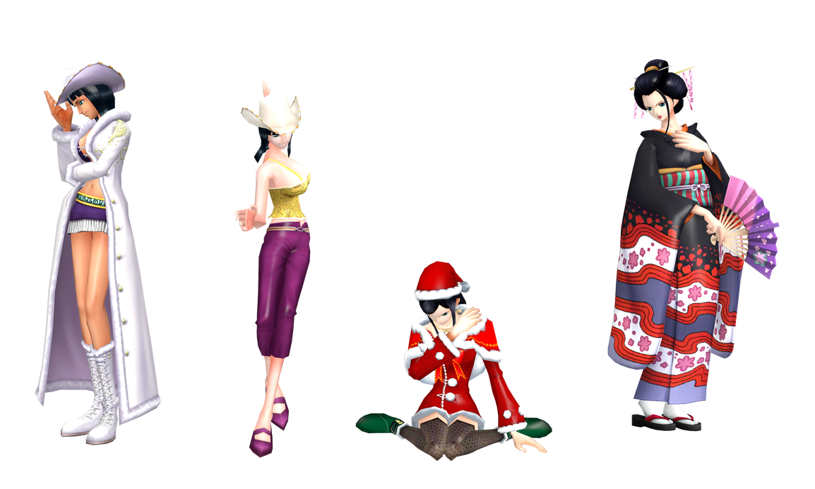 Nico Robin Bounty Rush Pack by JosouKitsune on DeviantArt