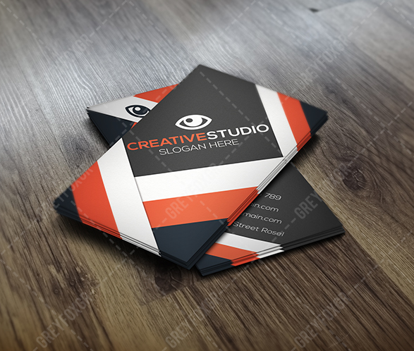Free Business Card Template by GreyFoxGR