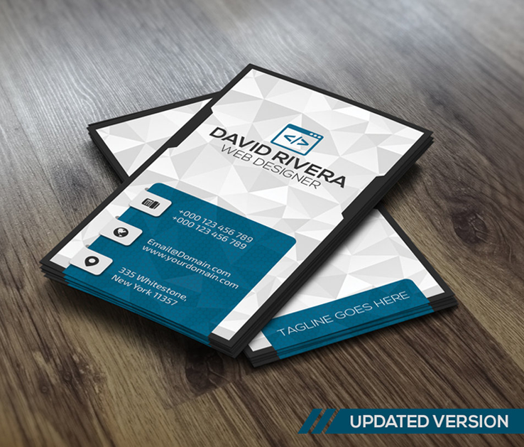Free Business Card Template by GreyFoxGR