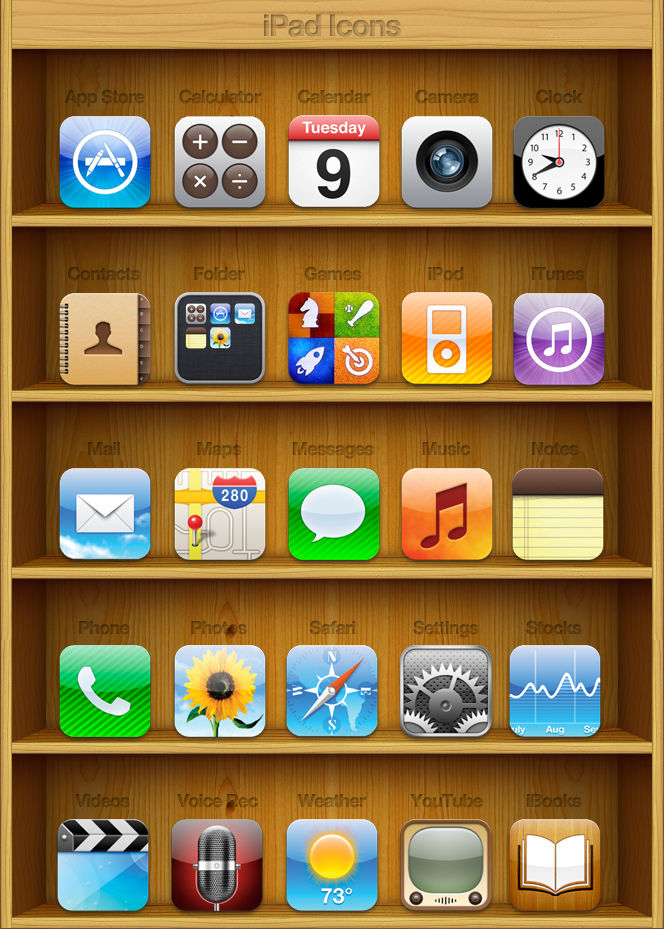 iPad Icons by Clayf700 on DeviantArt