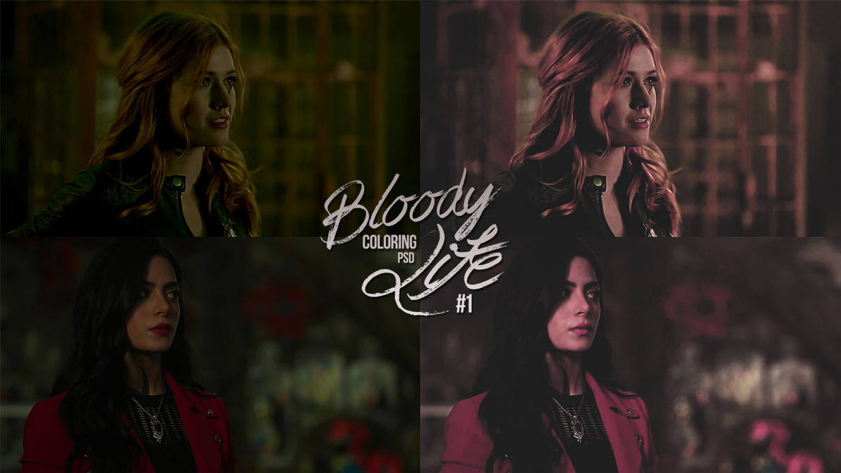 PSD Coloring #1 - Shadowhunters by justbloodylife on DeviantArt