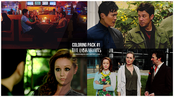 PSD Coloring Pack #1 - The Librarians