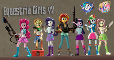 [SFM/Gmod] Equestria Girls V2.1