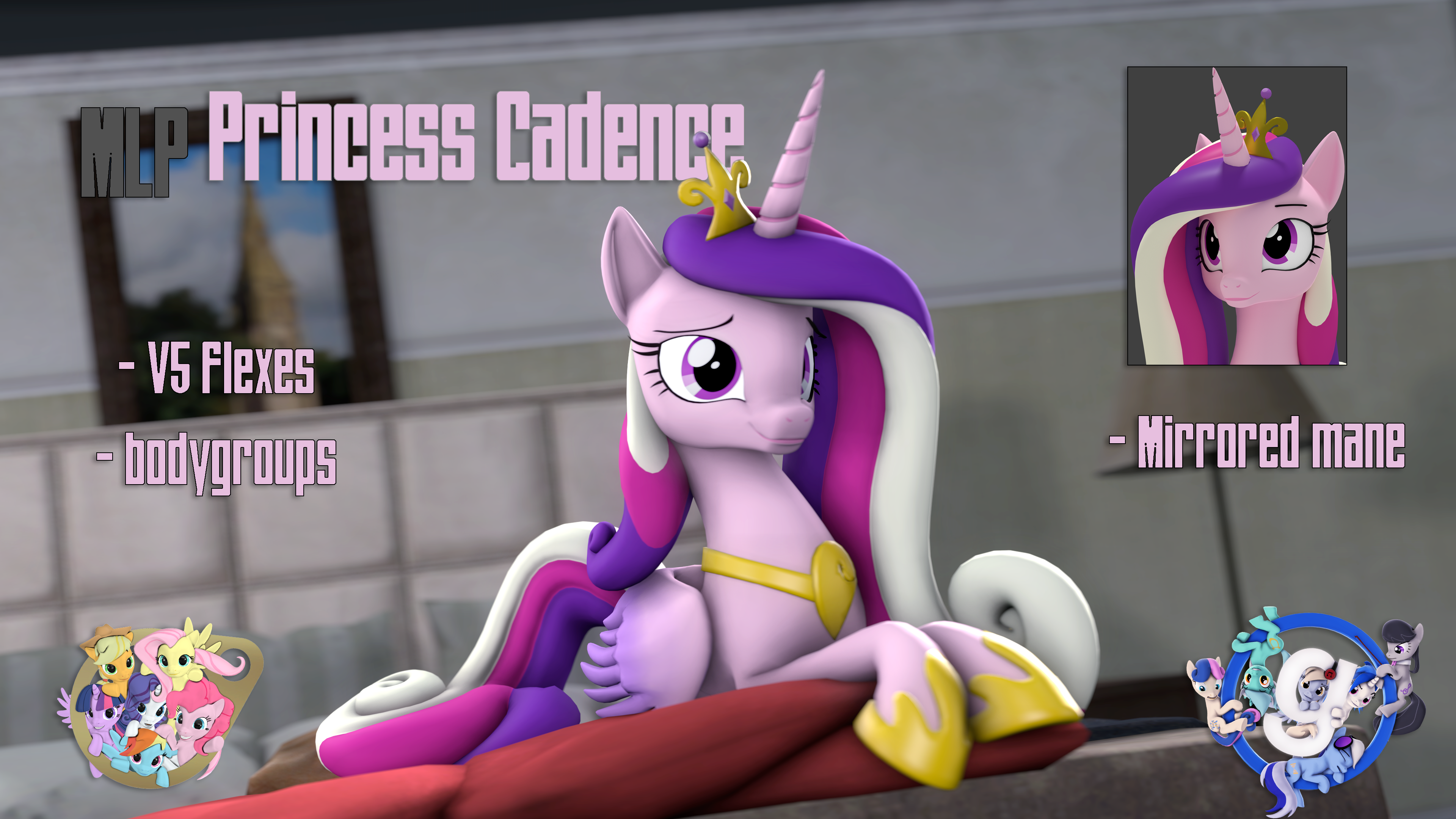 [SFM/Gmod] Princess Cadence V1.1