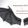 Demon Wings PSD-Stock