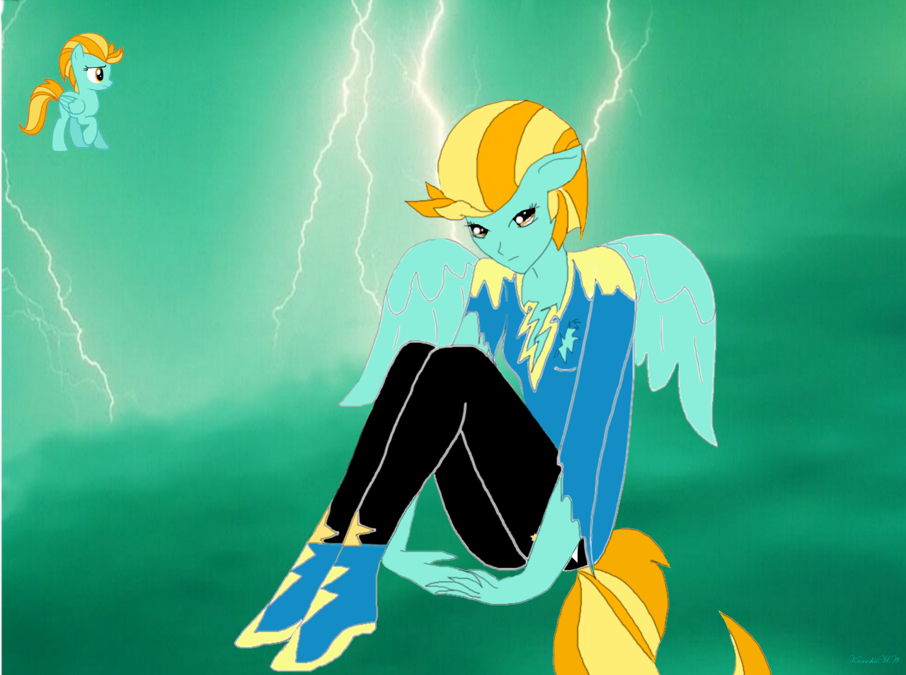 Lightning Dust by KanashiiBara on DeviantArt