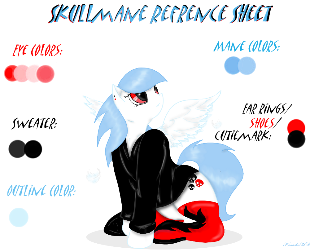 Skullmane Refrence Sheet