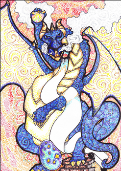 Tarot Dragon of Wisdom