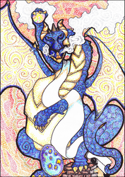 Tarot Dragon of Wisdom