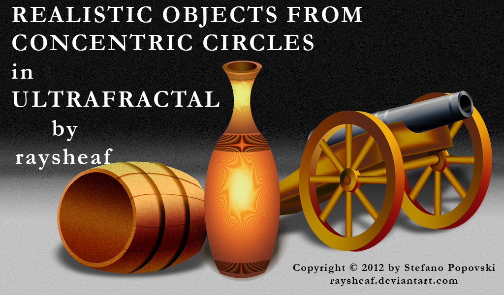 Realistic objects in UltraFractal