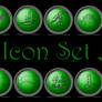 icon set fantasy buttons 'green'