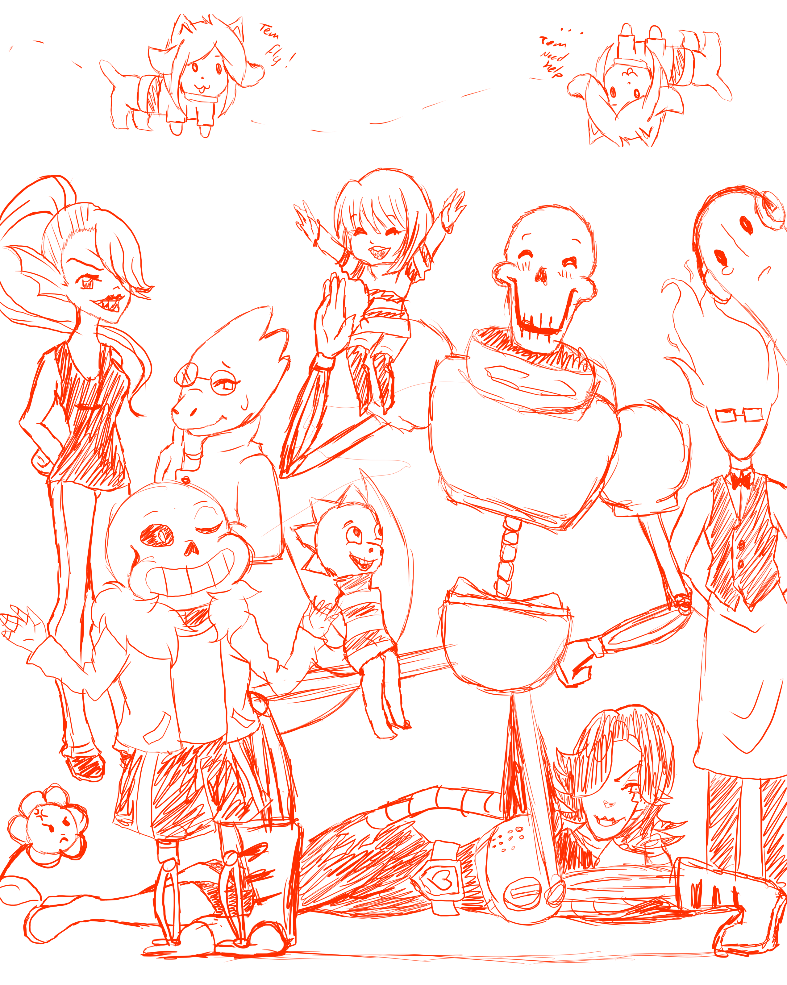 Undertale Wip by OCGKai on DeviantArt