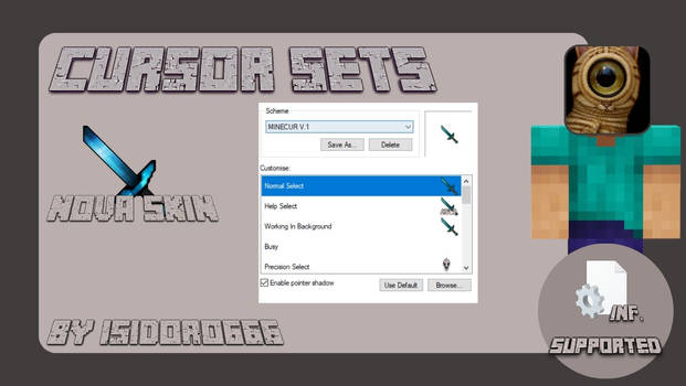 Anime Cursors for TomTom by cosedimarco on DeviantArt
