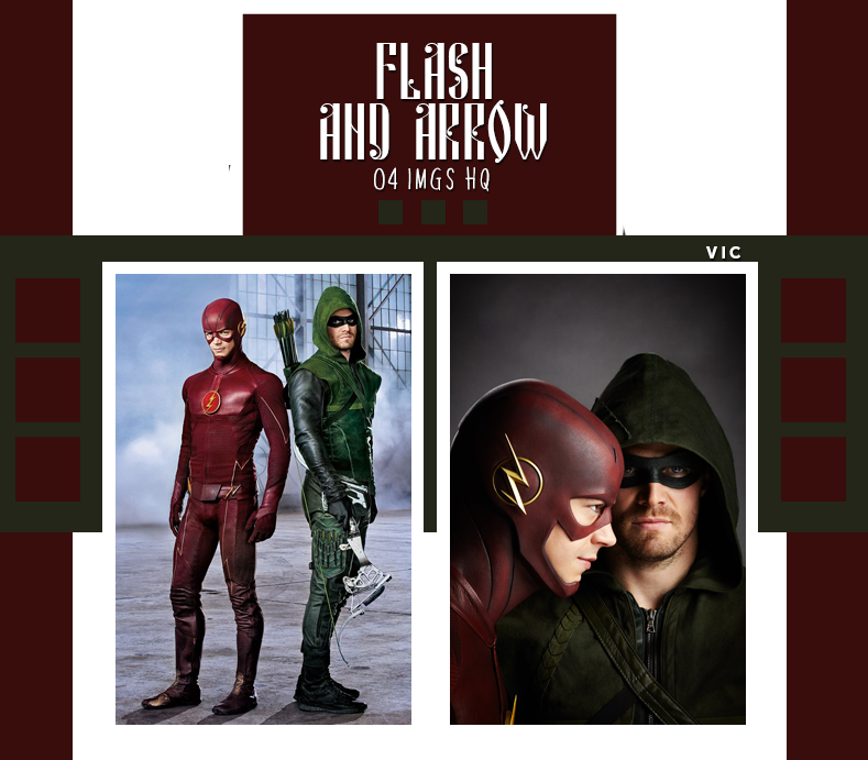 // PHOTOPACK 646 THE FLASH AND ARROW // by censurephotopacks on