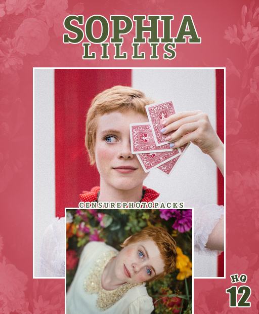 // PHOTOPACK 2913 - SOPHIA LILLIS // by censurephotopacks on DeviantArt