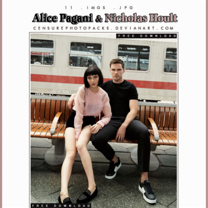 Photopack 9496 . Alice Pagani x Nicholas Hoult by censurephotopacks on ...