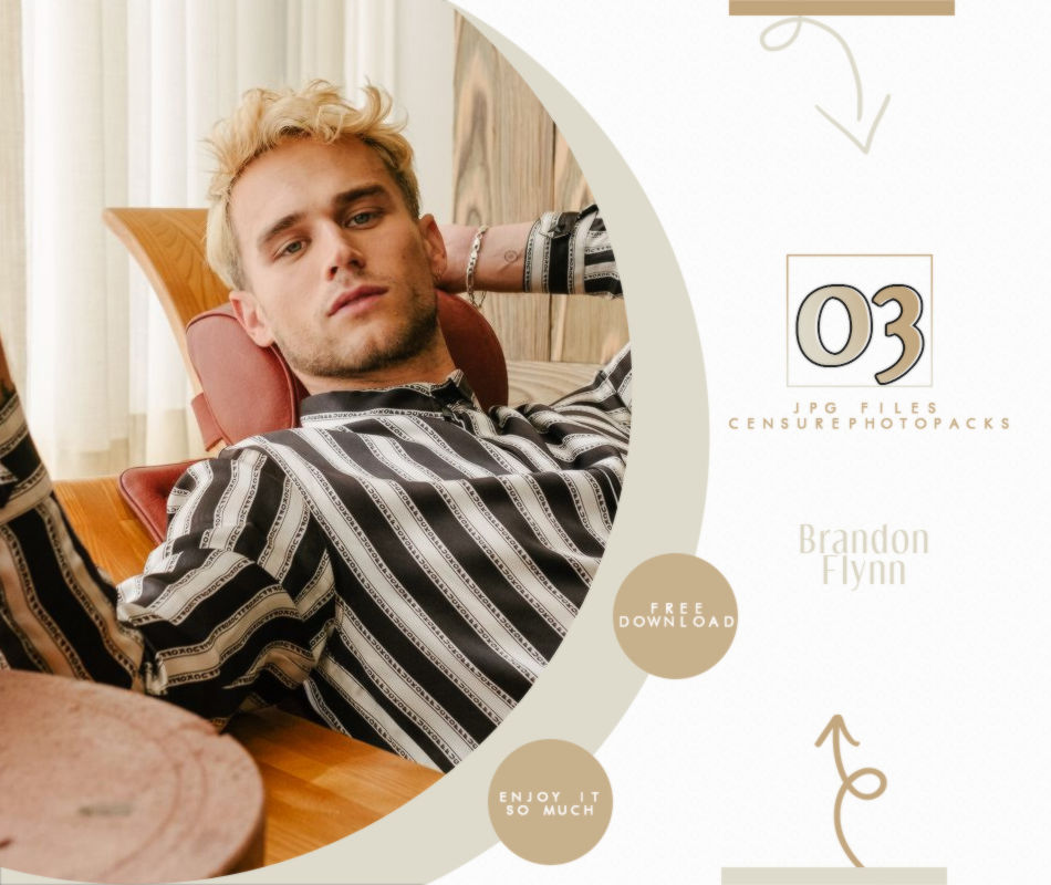 Photopack 9916 . Brandon Flynn by censurephotopacks on DeviantArt