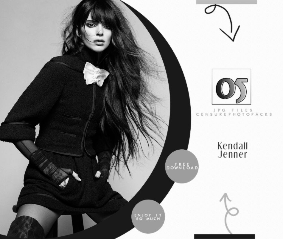 Photopack 10249 . Kendall Jenner by censurephotopacks on DeviantArt