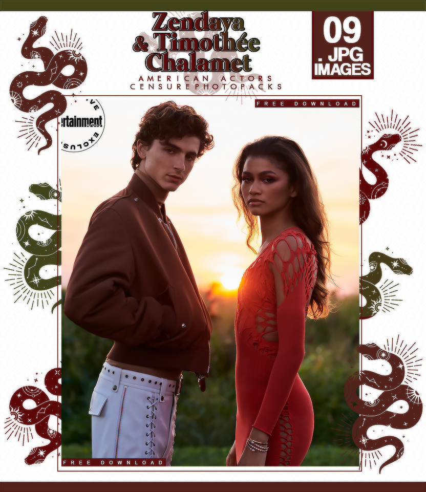 Photopack 11926 . Zendaya x Timothee Chalamet by censurephotopacks on  DeviantArt