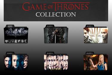 Game Of Thrones Season 1:5 Collection Folder Icon