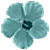 Flower in Teal Free Avatar