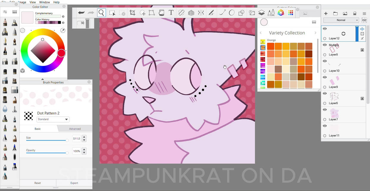 Comm speedpaint by Carr1onSeraph on DeviantArt
