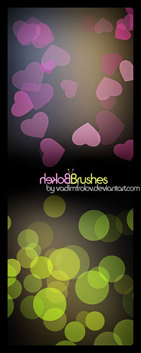 Bokeh brush set